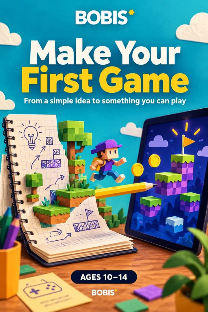 Make Your First Game — BOBIS cover artwork